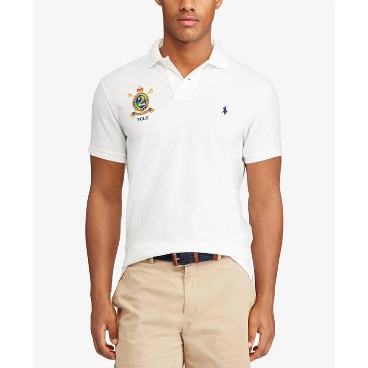 商品Ralph Lauren|Men's Classic-Fit Featherweight Mesh Polo, Created for Macy's,价格¥301,第1张图片