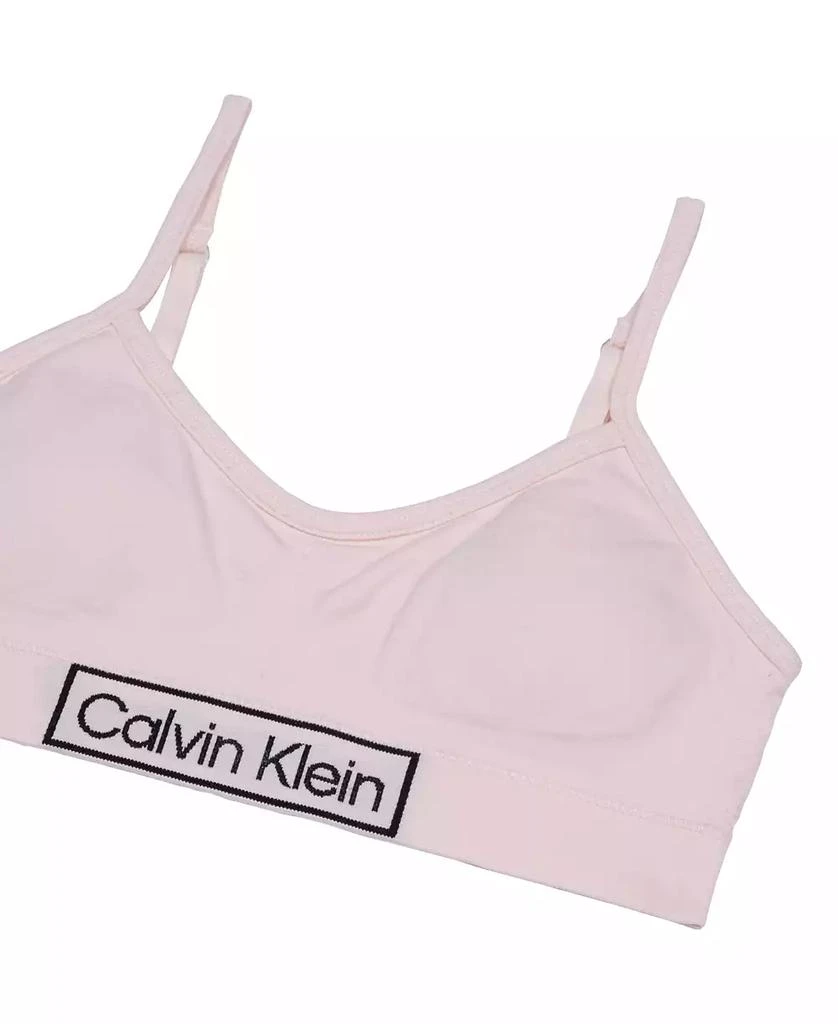 商品Calvin Klein|Big Girls Seamless Ruched Crop Bra,价格¥60,第3张图片详细描述