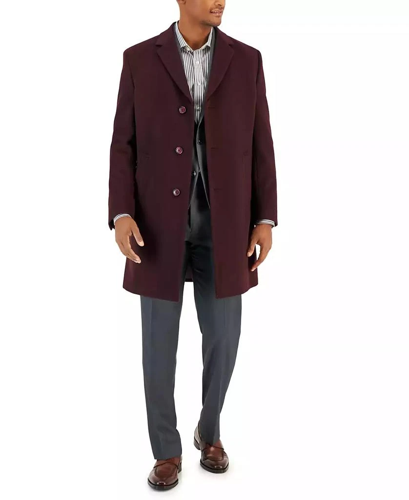 商品Nautica|Men's Classic-Fit Camber Wool Overcoat,价格¥749,第1张图片详细描述