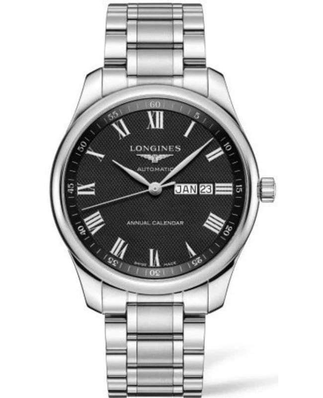 商品Longines|Longines Master Collection Automatic 42mm Black Dial Stainless Steel Men's Watch L2.920.4.51.6,价格¥15590,第1张图片