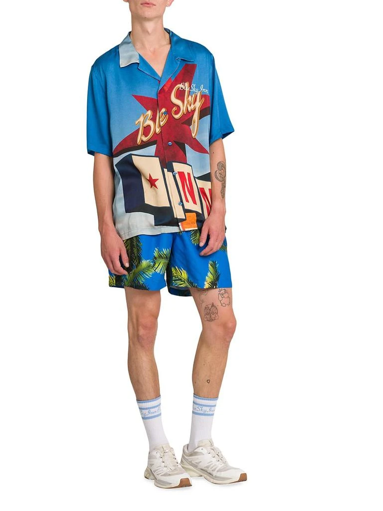 商品Blue Sky Inn|Palm Tree Swim Trunks,价格¥280,第2张图片详细描述