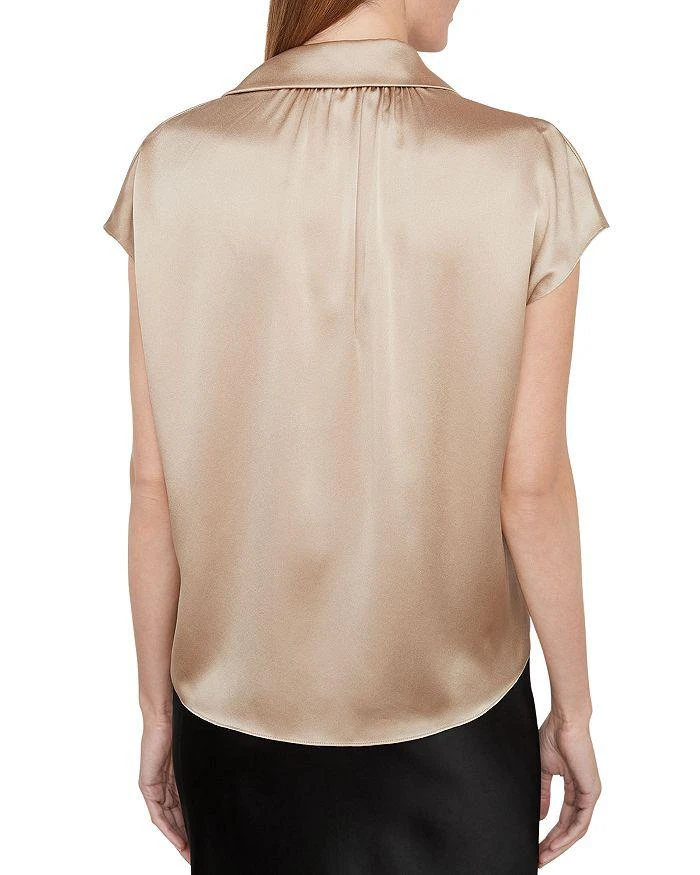 商品Vince|Silk Cap Sleeve Blouse,价格¥782,第2张图片详细描述