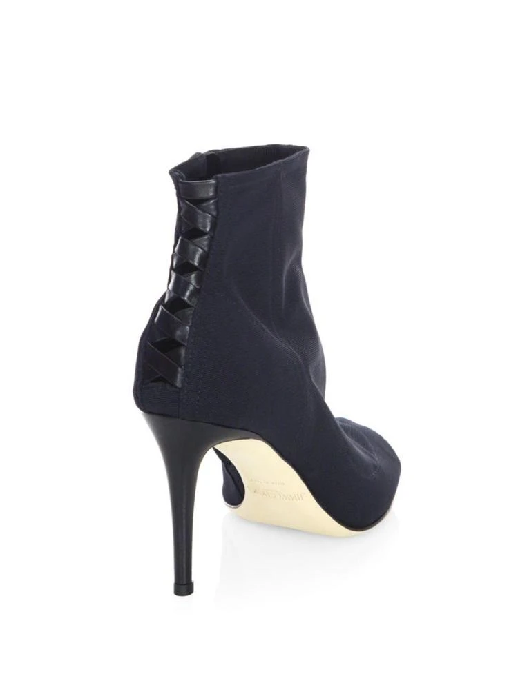 商品Jimmy Choo|Driana 85 Mesh Peep Toe Booties,价格¥2683,第2张图片详细描述