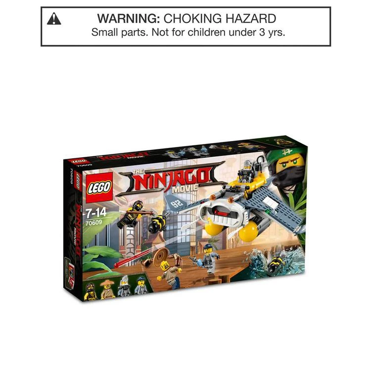 商品LEGO|341-Pc. Ninjago Manta Ray Bomber Set,价格¥224,第1张图片
