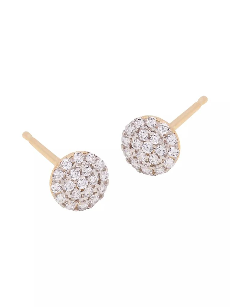 商品brook & york|Marlow 14K Yellow Gold & 0.15 TCW Lab-Grown Diamond Stud Earrings,价格¥2024,第3张图片详细描述