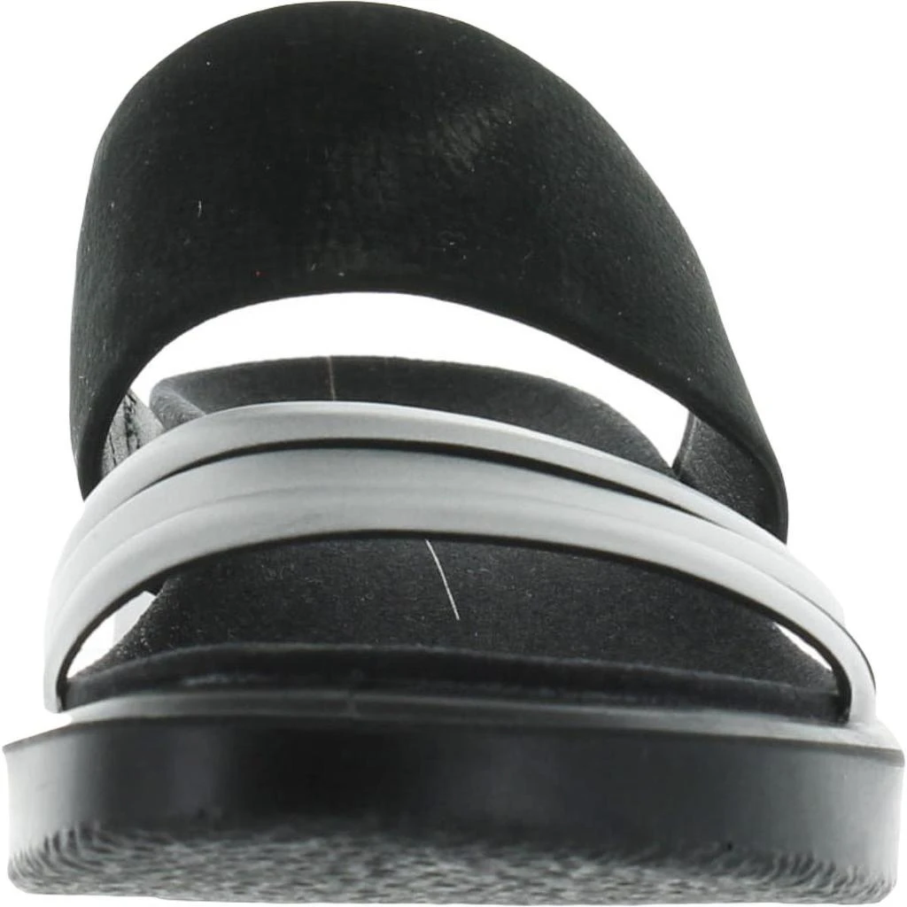 商品ECCO|ECCO Womens Leather Metallic Slide Sandals,价格¥360,第3张图片详细描述