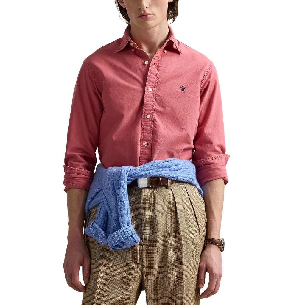 商品Ralph Lauren|Classic Fit Garment-Dyed Oxford Shirt,价格¥559,第1张图片