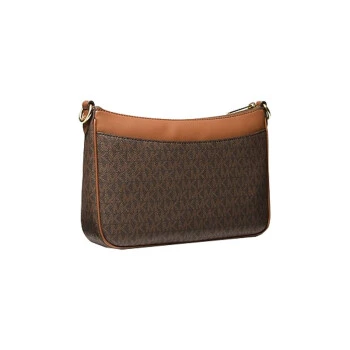 MK 女包 迈克·科尔斯 MICHAEL KORS Jet Set系列 棕色 小号 单肩斜挎包 35T1GTTC1B BROWN 商品