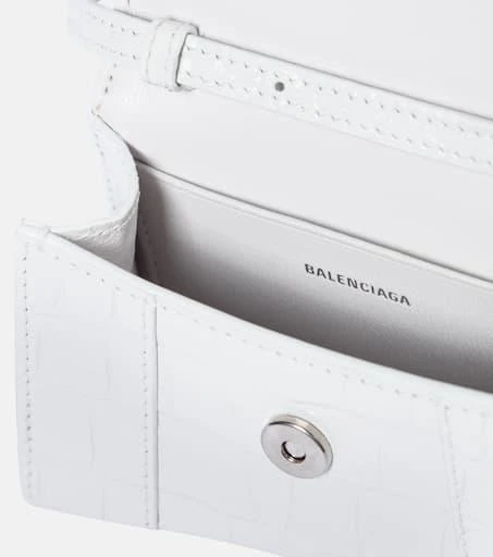 商品Balenciaga|Hourglass Mini leather crossbody bag,价格¥5752,第3张图片详细描述