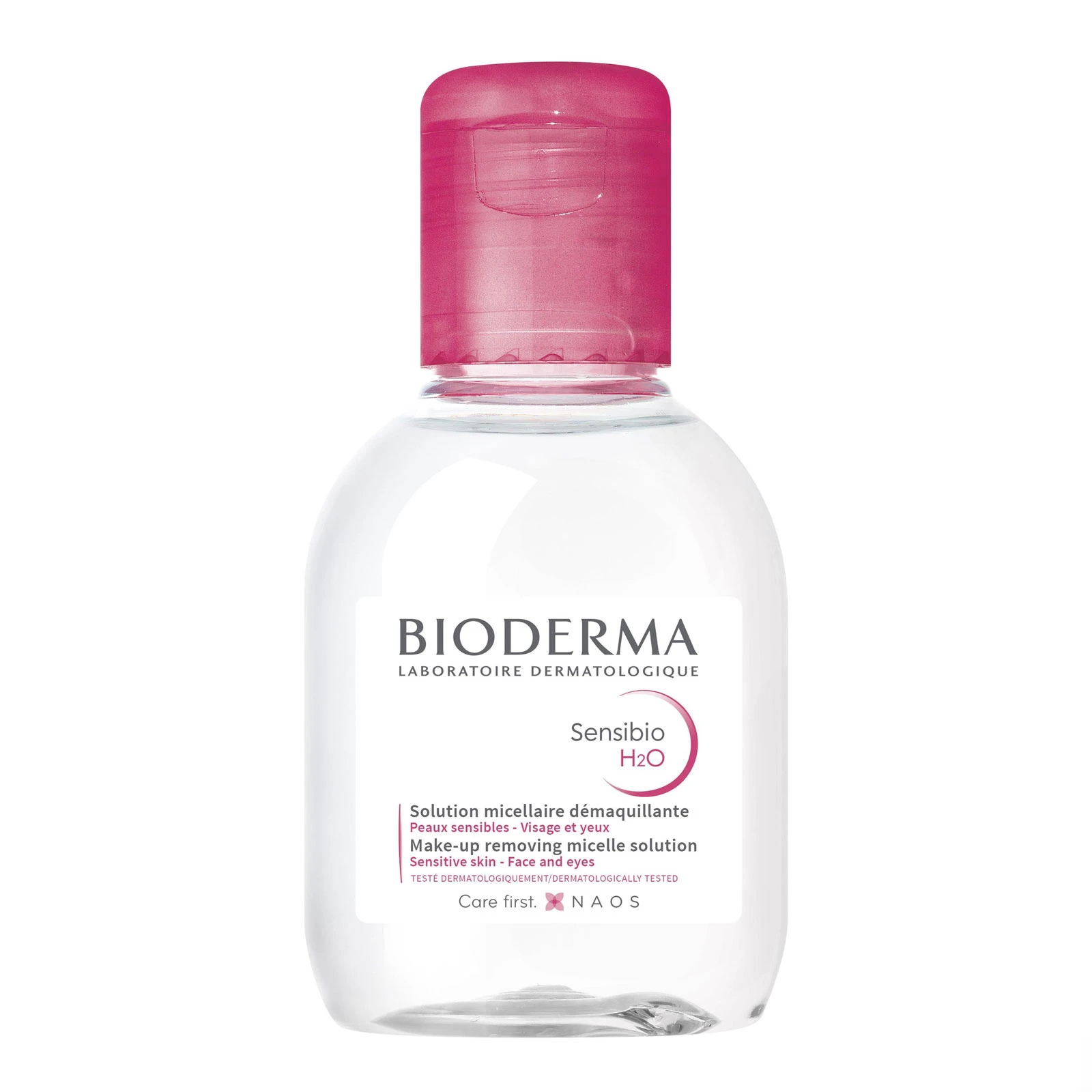 商品Bioderma|BIODERMA 贝德玛 舒妍多效洁肤液/卸妆水 粉水 100ml,价格¥58,第1张图片