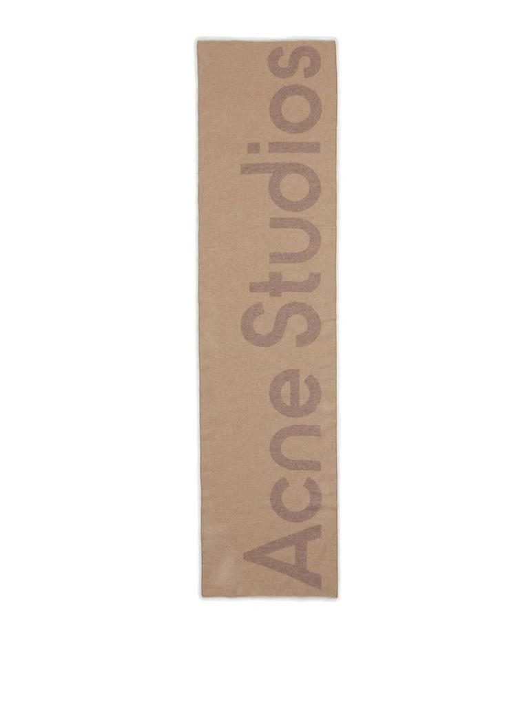 商品Acne Studios|Acne Studios Logo Detailed Knitted Scarf,价格¥1499,第1张图片