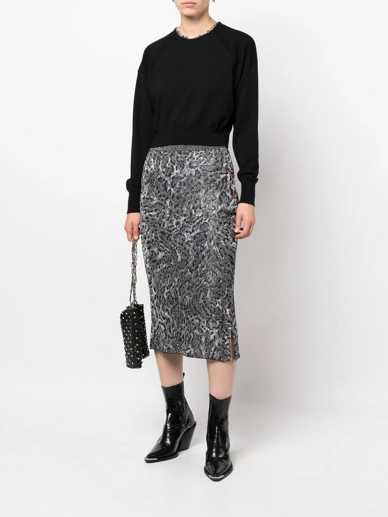 商品Paco Rabanne|Paco Rabanne Midi Skirt,价格¥1714,第4张图片详细描述
