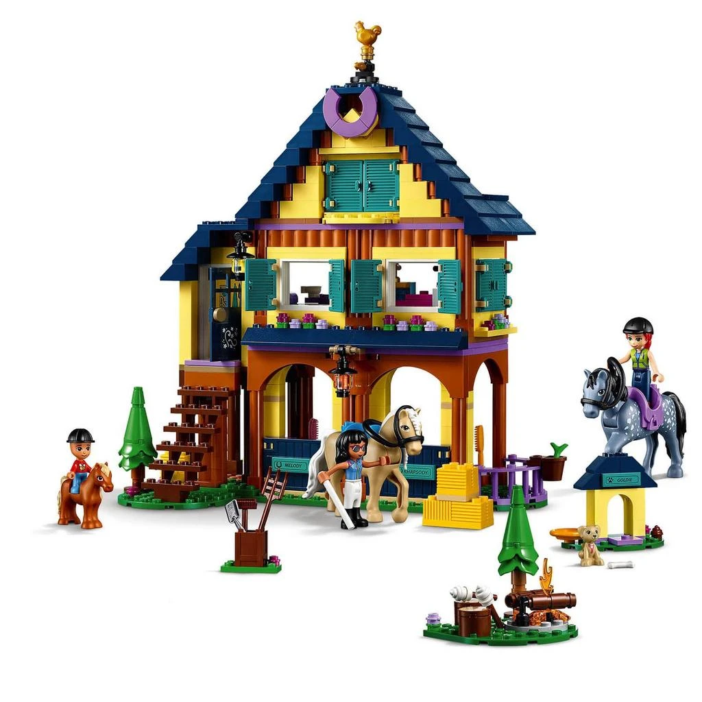商品LEGO|LEGO Friends Forest Horseback Riding Center Set (41683),价格¥584,第3张图片详细描述