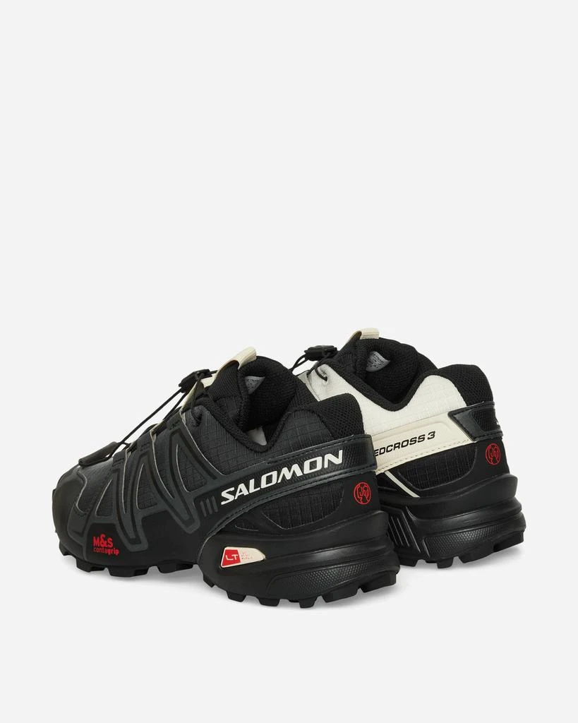 商品Salomon|Speedcross 3 Dual Aura Sneakers Black / Vanilla Ice / Red,价格¥1165,第4张图片详细描述