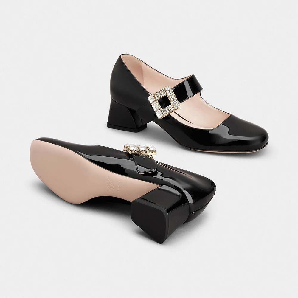 ROGER VIVIER 黑色女士中跟鞋 RVW51934780D1P-B999 商品