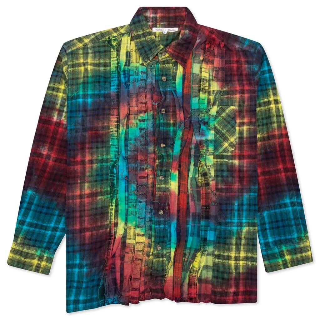 商品Needles|Needles Tie Dye Ribbon Shirt - Assorted,价格¥1276,第1张图片