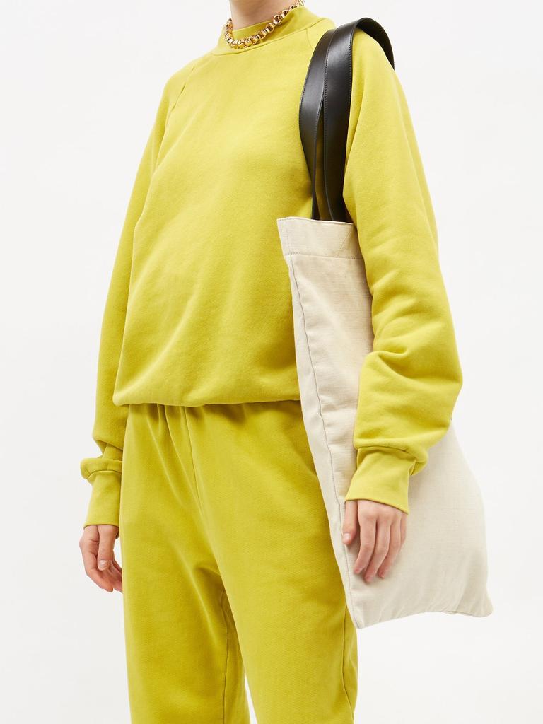 商品Les Tien|High-neck brushed-back cotton sweatshirt,价格¥668,第4张图片详细描述