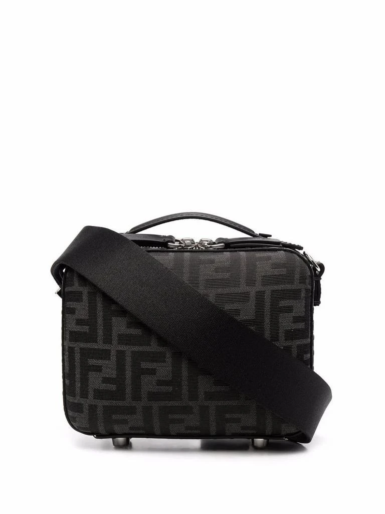 商品Fendi|Fendi men's black polyester messenger bag,价格¥12850,第1张图片