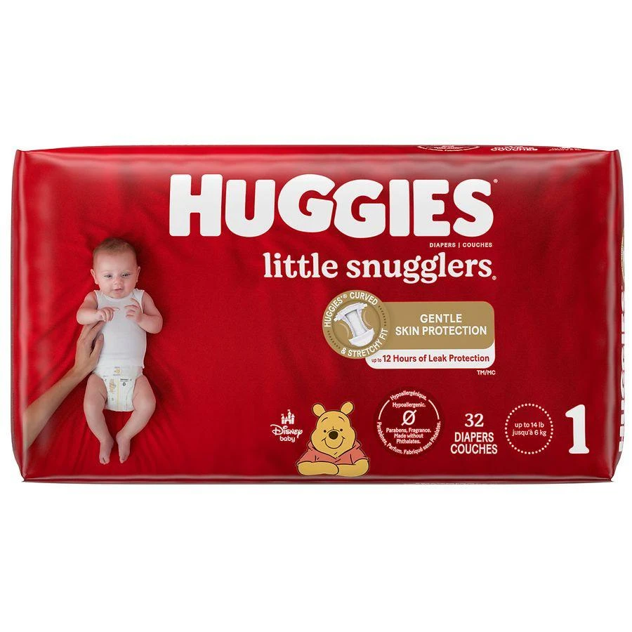 商品Huggies|Baby Diapers Size 1 (8-14 lbs),价格¥79,第2张图片详细描述