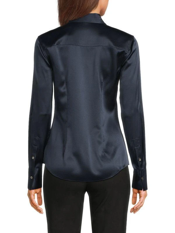 商品Theory|​Silk-Blend Button-Front Shirt,价格¥797,第2张图片详细描述