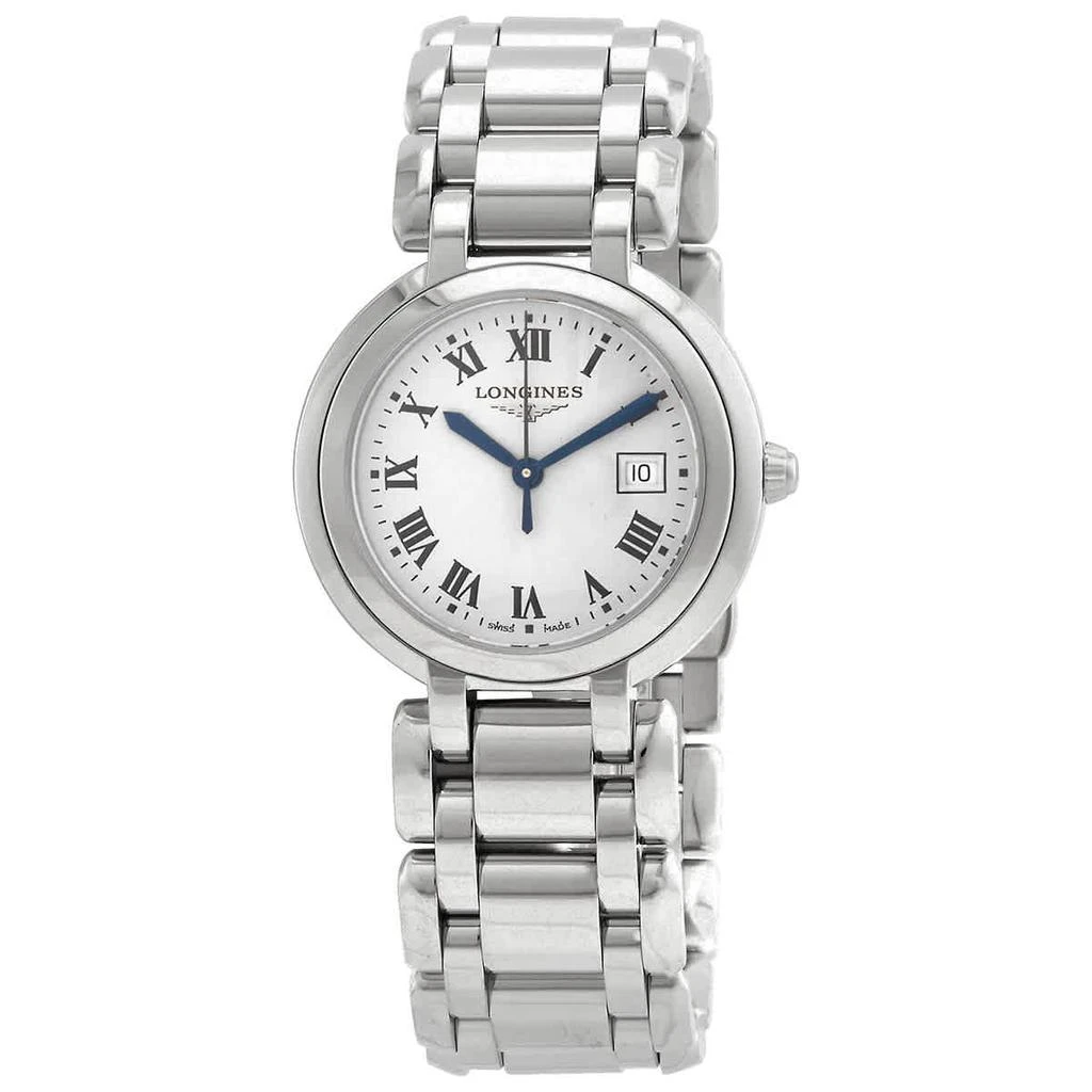 商品Longines|Primaluna Quartz Silver Dial Ladies Watch L8.122.4.71.6,价格¥6533,第1张图片
