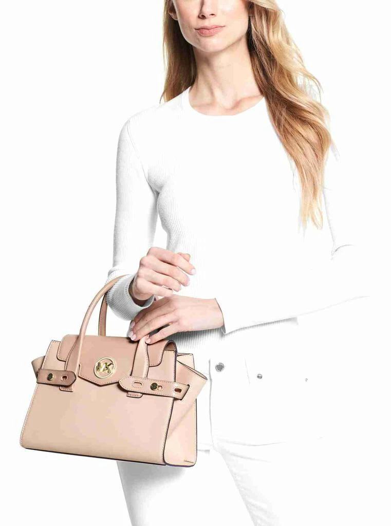 商品Michael Kors|MICHAEL KORS CARMEN SAFFIANO LEATHERFLAP SATCHEL SHOULDER PURSE BAG,价格¥1459,第5张图片详细描述