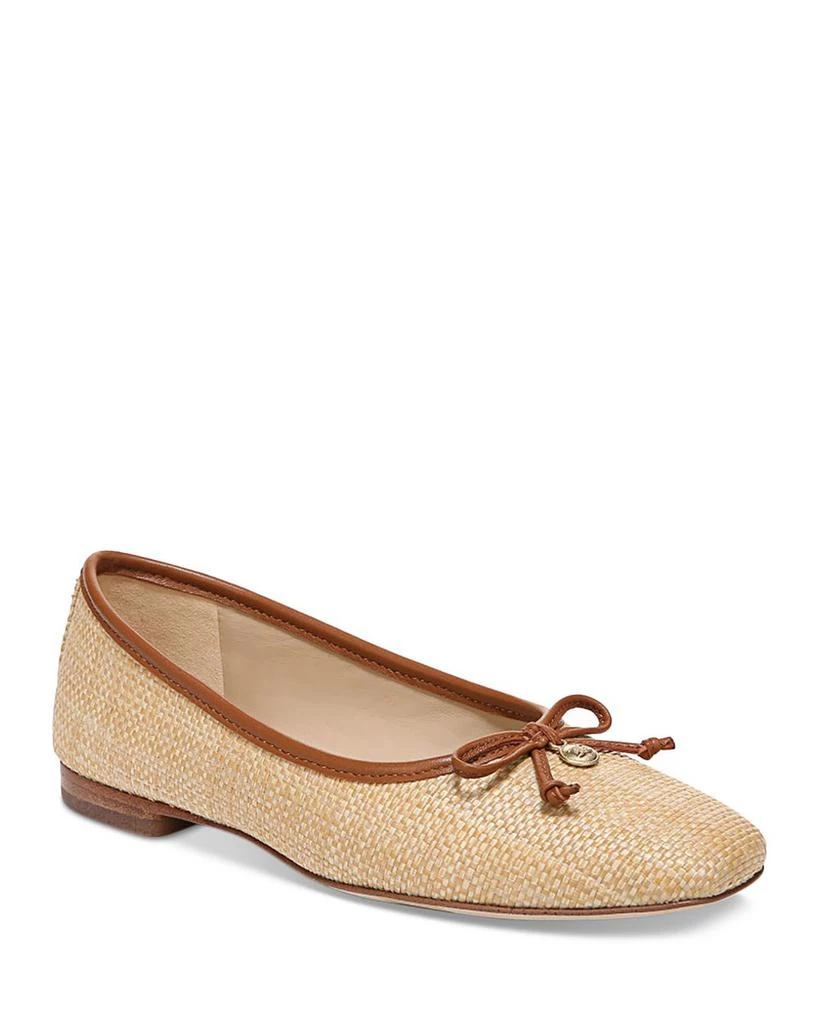 商品Sam Edelman|Women's Meadow Square Toe Bow Accent Loafers,价格¥951,第1张图片