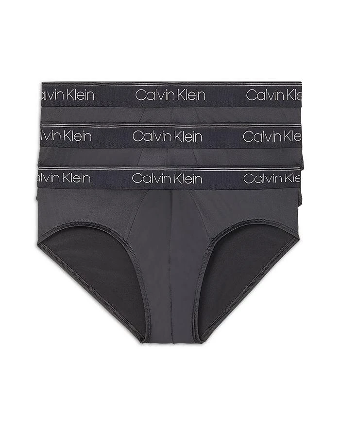 商品Calvin Klein|Micro Stretch Wicking Briefs, Pack of 3,价格¥356,第1张图片详细描述