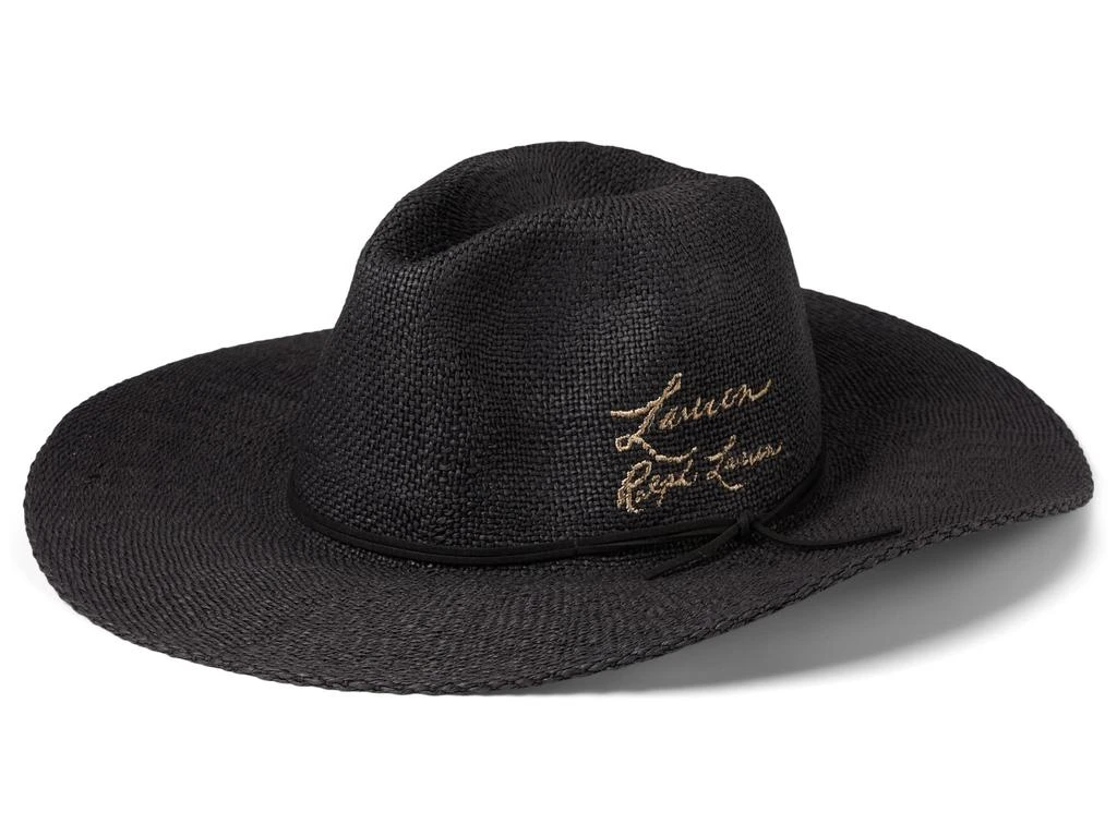 商品Ralph Lauren|Rustic Woven Fedora,价格¥613,第1张图片