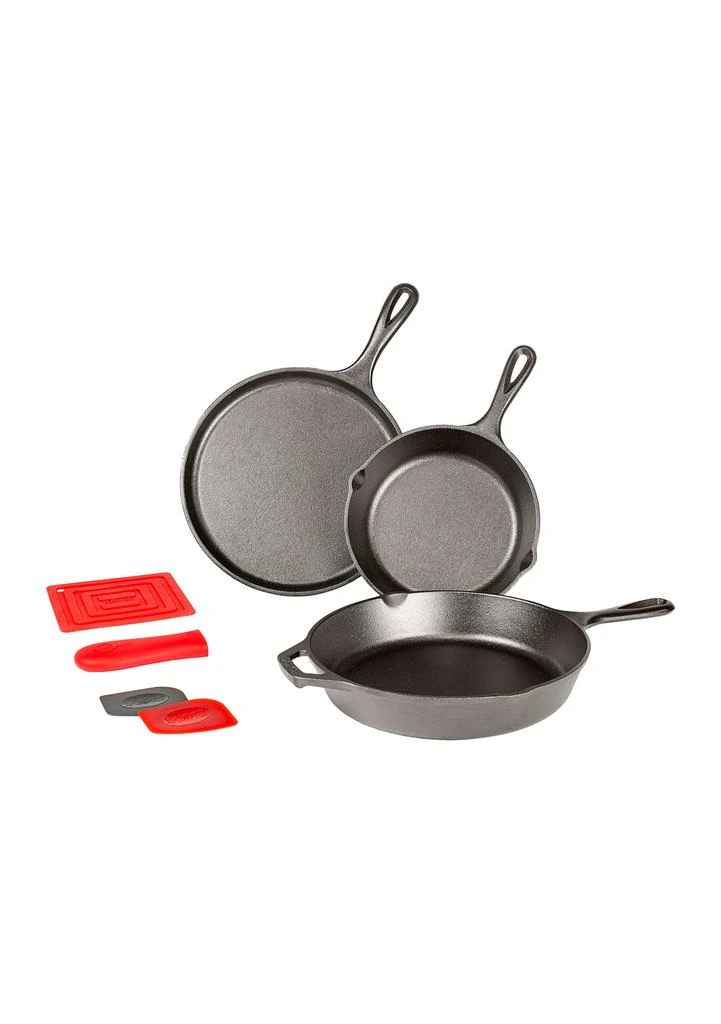 商品Lodge®|Essential Cast Iron Skillet Set,价格¥516,第1张图片