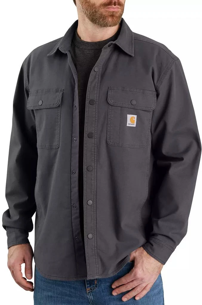 商品Carhartt|Carhartt Men's Canvas Fleece Lined Shirt Jacket,价格¥681,第1张图片