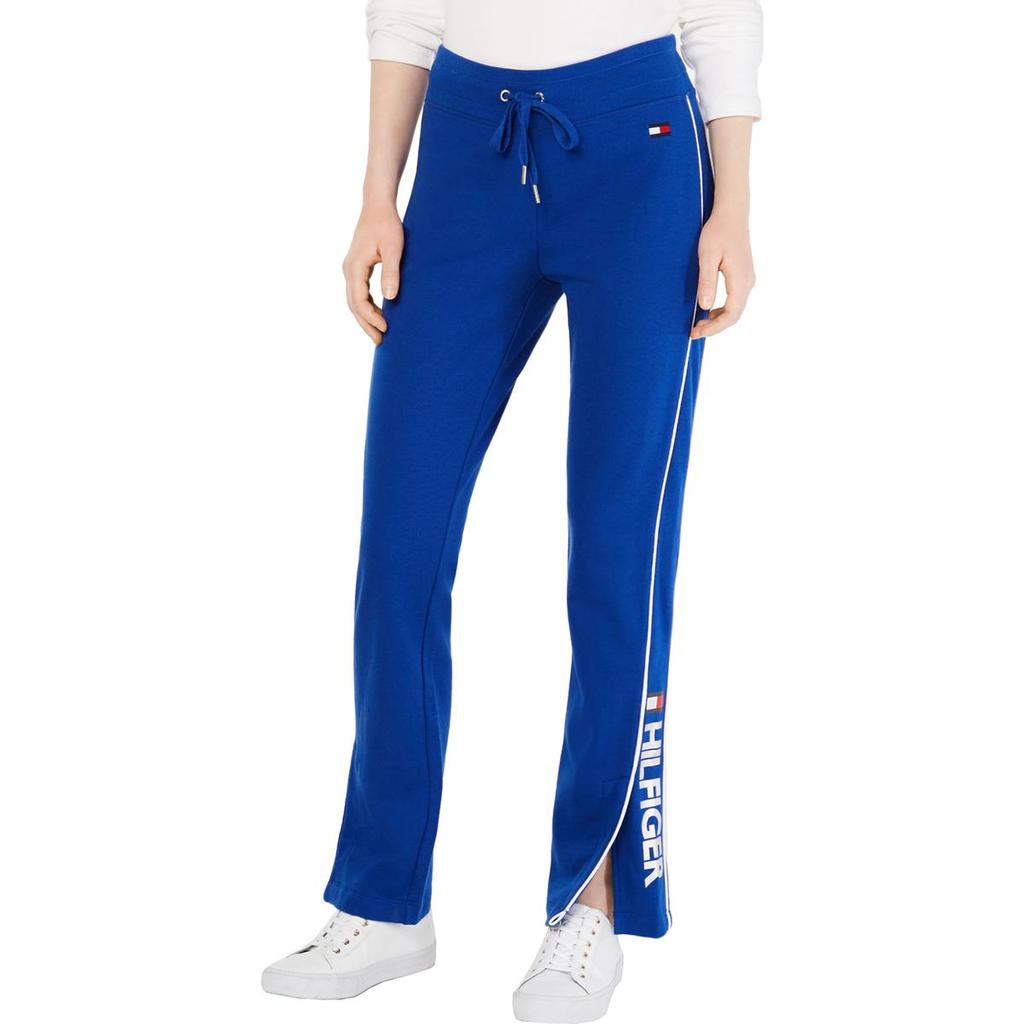 Tommy Hilfiger Sport Womens French Terry Logo Track Pants商品第1张图片规格展示