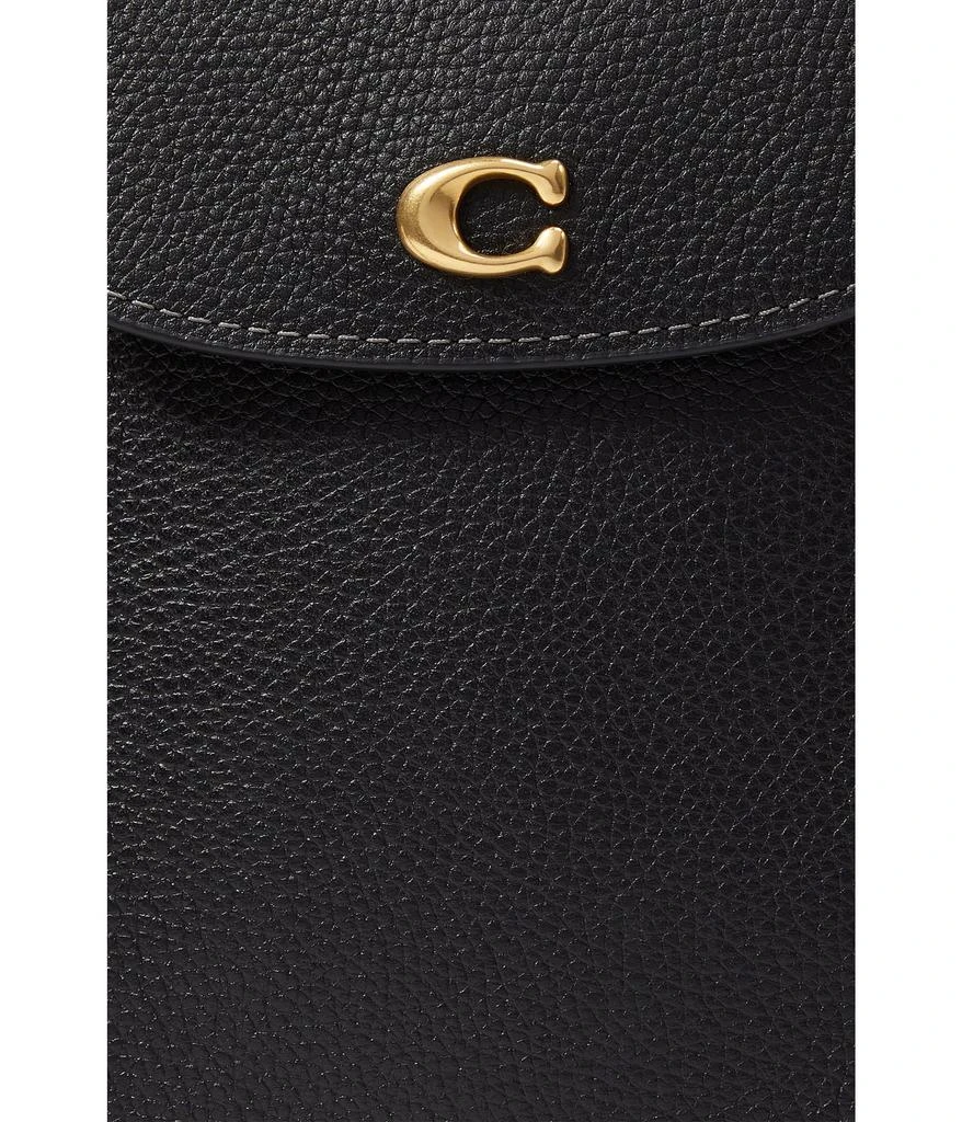 商品Coach|Polished Pebble Leather Phone Crossbody,价格¥1324,第4张图片详细描述