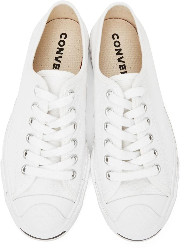 商品Converse|White Jack Purcell First In Class Low Sneakers,价格¥235,第5张图片详细描述