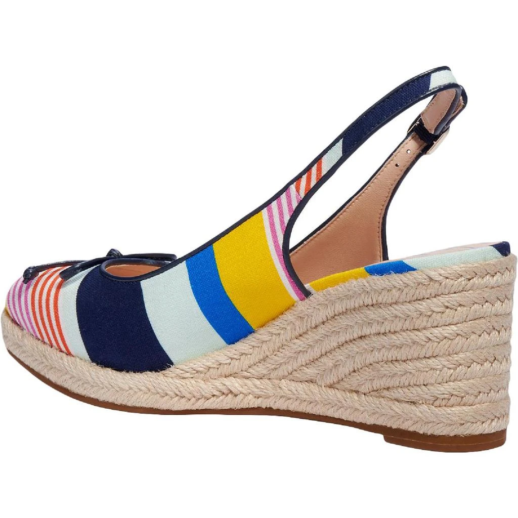 商品Kate Spade|Kate Spade New York Womens Panama Nights Round Toe Ankle Strap Wedge Sandals,价格¥407,第3张图片详细描述