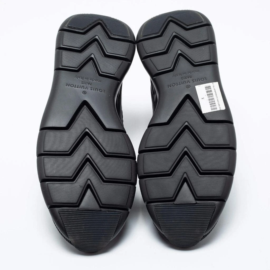 Louis Vuitton Black Fabric And Mesh Fastlane Sneakers  Size 41.5  商品