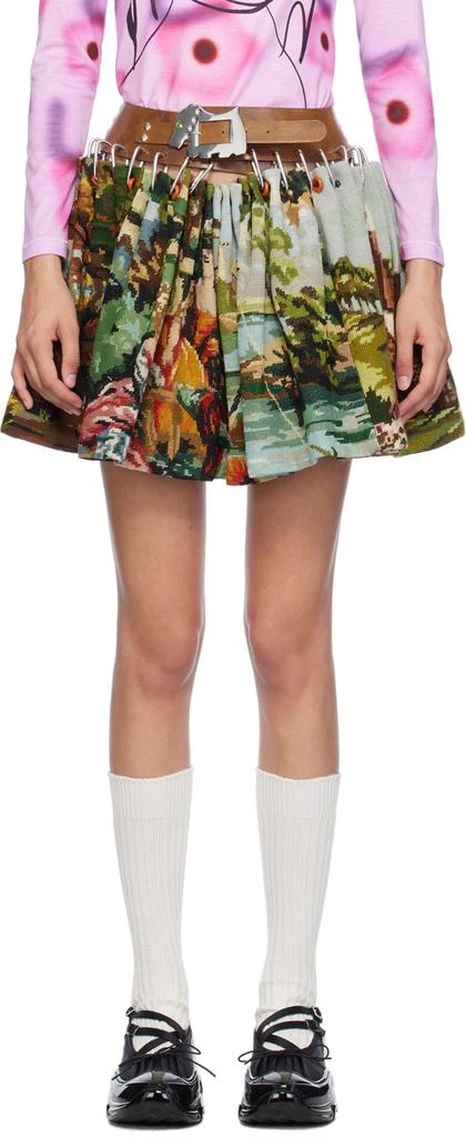 商品CHOPOVA LOWENA|Multicolor Valerie Carabiner Miniskirt,价格¥14818,第1张图片