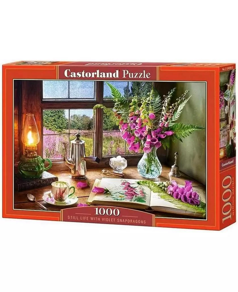 商品Castorland|Still Life with Violet Snapdragons 1000 Piece Jigsaw Puzzle,价格¥172,第1张图片