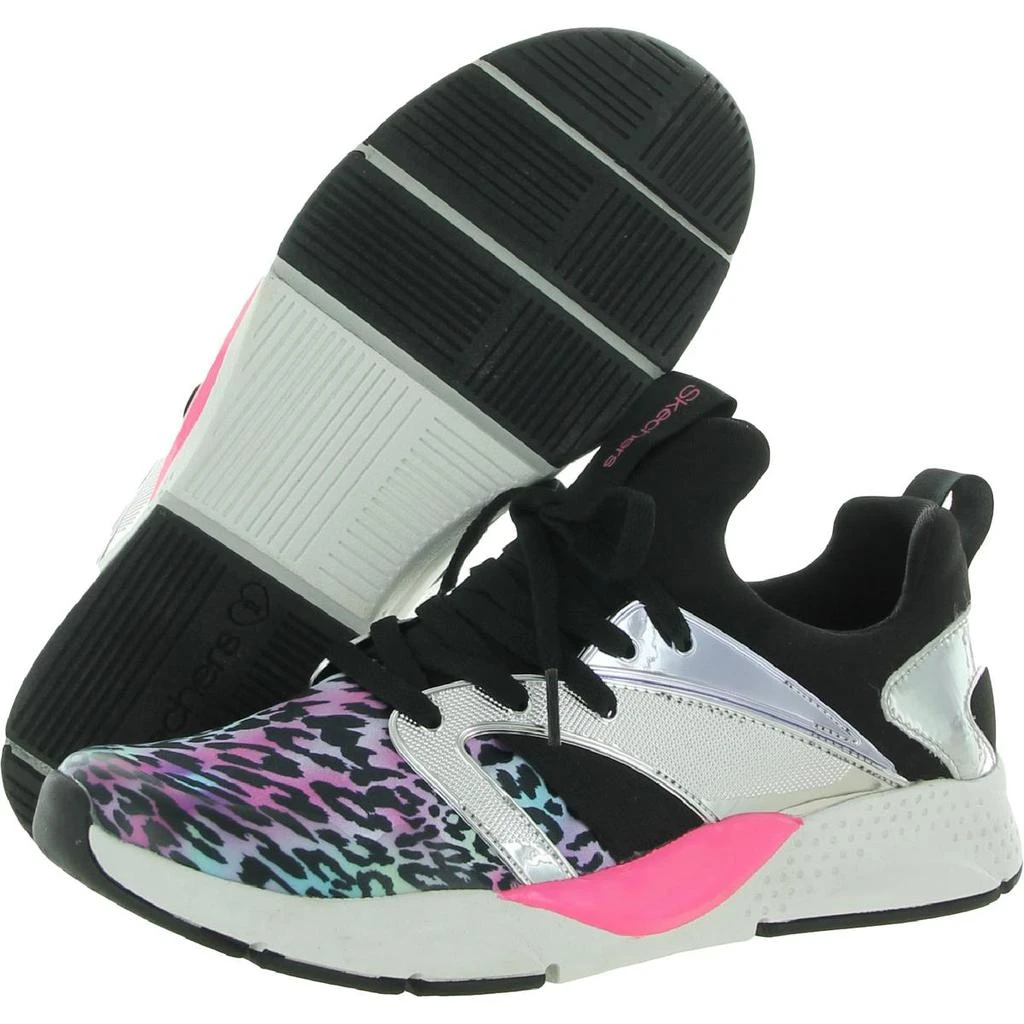 商品SKECHERS|Skechers Girls Hint Of Wild Gym Lifestyle Casual and Fashion Sneakers,价格¥107,第3张图片详细描述