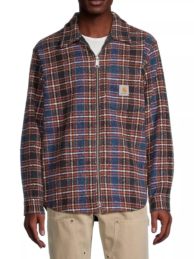 商品Carhartt WIP|Stroy Plaid Shirt Jacket,价格¥1636,第3张图片详细描述