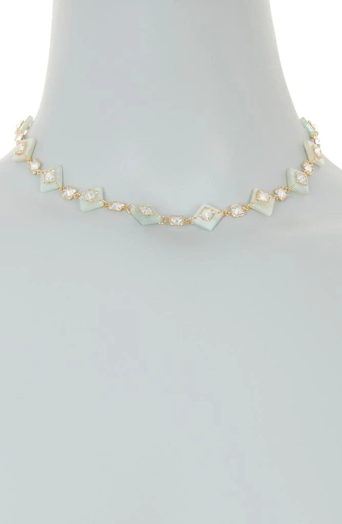 商品Nakamol Chicago|Crystal Link Collar Necklace,价格¥186,第2张图片详细描述