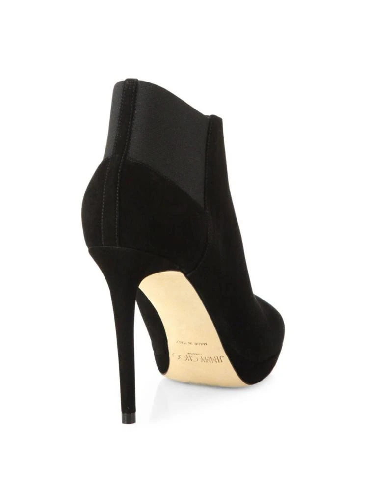 商品Jimmy Choo|Talula 100 Suede & Elastic Booties,价格¥2923,第2张图片详细描述