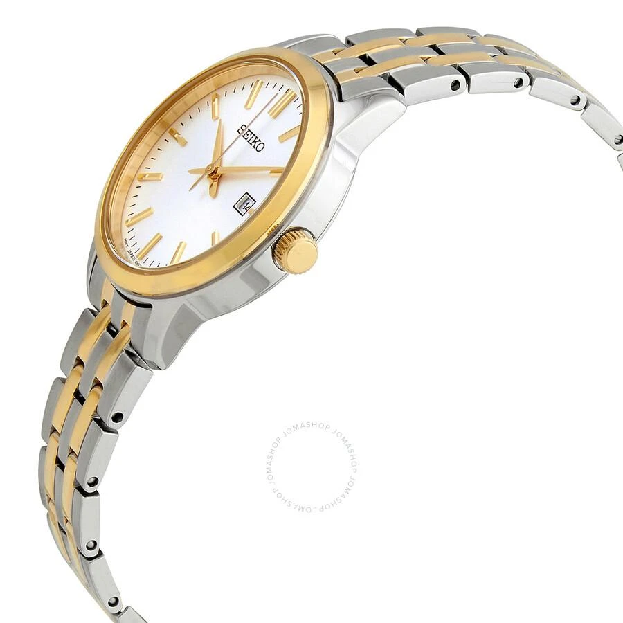 商品Seiko|Classic Quartz White Dial Two-tone Ladies Watch SUR410,价格¥844,第2张图片详细描述