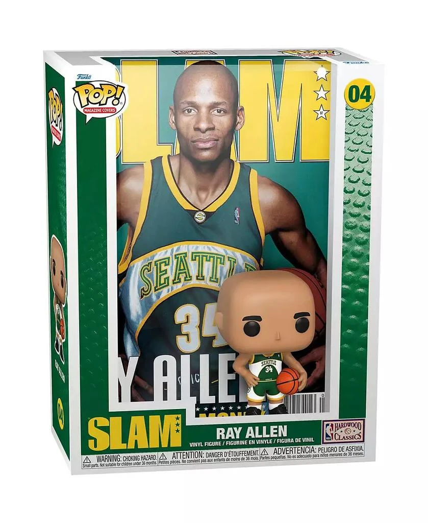 商品Funko|Ray Allen Seattle SuperSonics Pop Magazine Cover & Figure,价格¥193,第1张图片