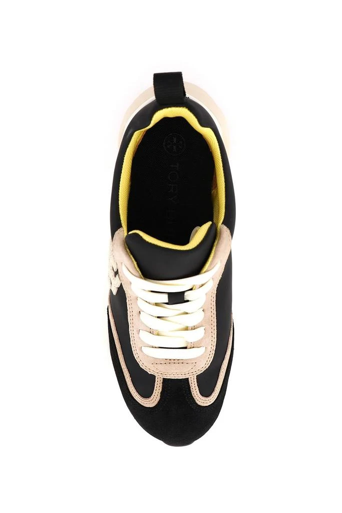 商品Tory Burch|Tory burch suede and nylon good luck sneakers,价格¥1725,第2张图片详细描述