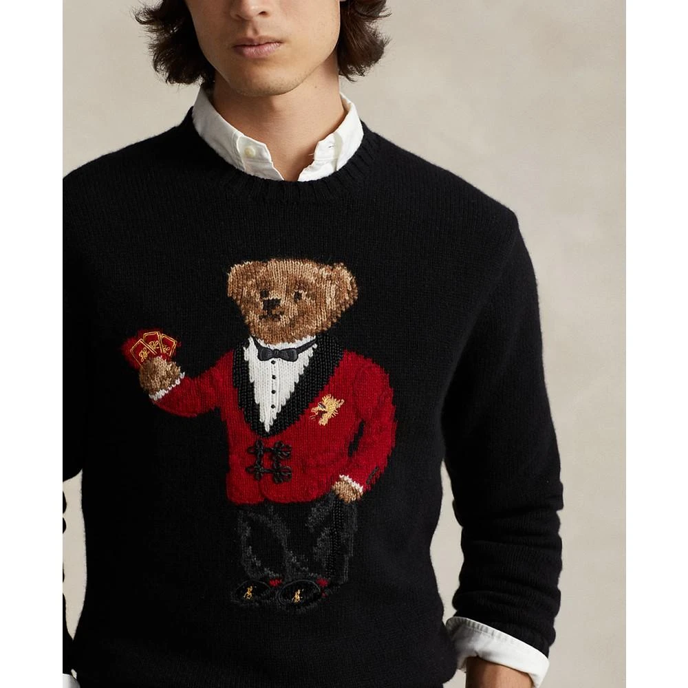 商品Ralph Lauren|Men's Polo Bear Lunar New Year Sweater,价格¥1754,第3张图片详细描述