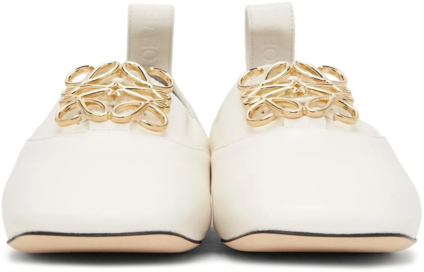 商品Loewe|White Anagram Soft Derbys,价格¥8605,第2张图片详细描述