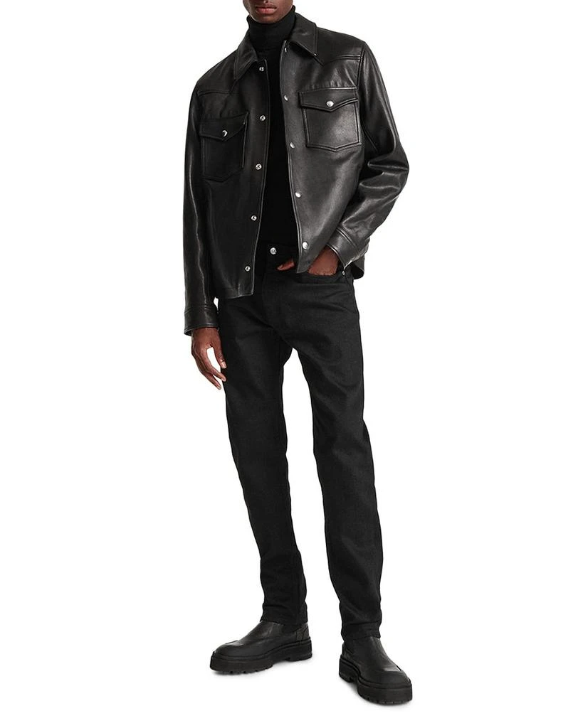 商品The Kooples|Patch Pocket Leather Jacket,价格¥2063,第2张图片详细描述