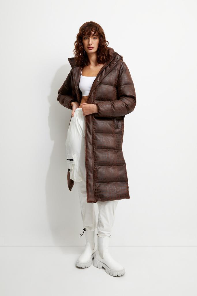 商品Unreal Fur|Croc Illusion Coat,价格¥3196,第4张图片详细描述