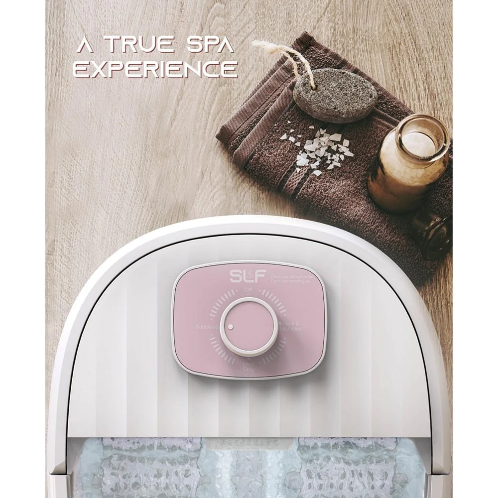 商品Tzumi|SLF Deluxe Heated Portable Bubble Bath Foot Massager,价格¥247,第5张图片详细描述